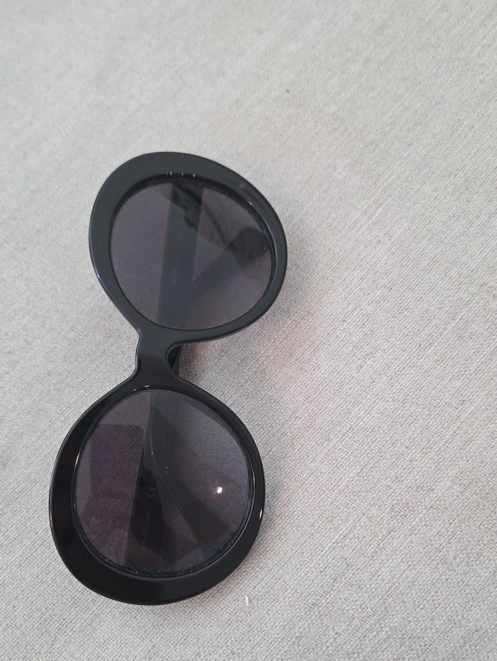 Salvatore Ferragamo 57 MM Oversized Round Sunglasses
